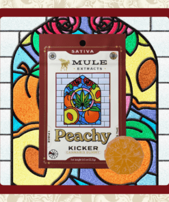 Mule Kicker - Peach 100mg Gummy