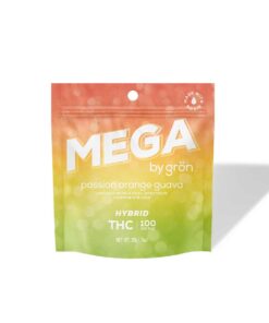 Gron Mega Pearl - Passion Orange Guava THC Gummy