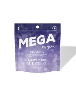Gron Mega Pearl - Blackberry 1:1 CBN/THC Gummy