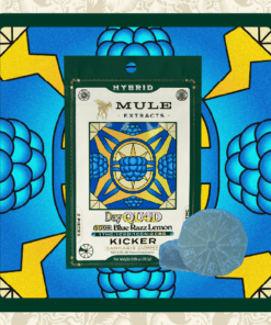 Mule Kicker - Sour Blue Razz Lemonade 1:1:1:2 Gummy 2pk