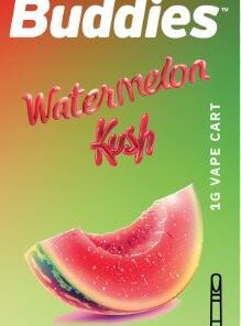 Buddies Brand 1G Flavored Cartridge - Watermelon Kush