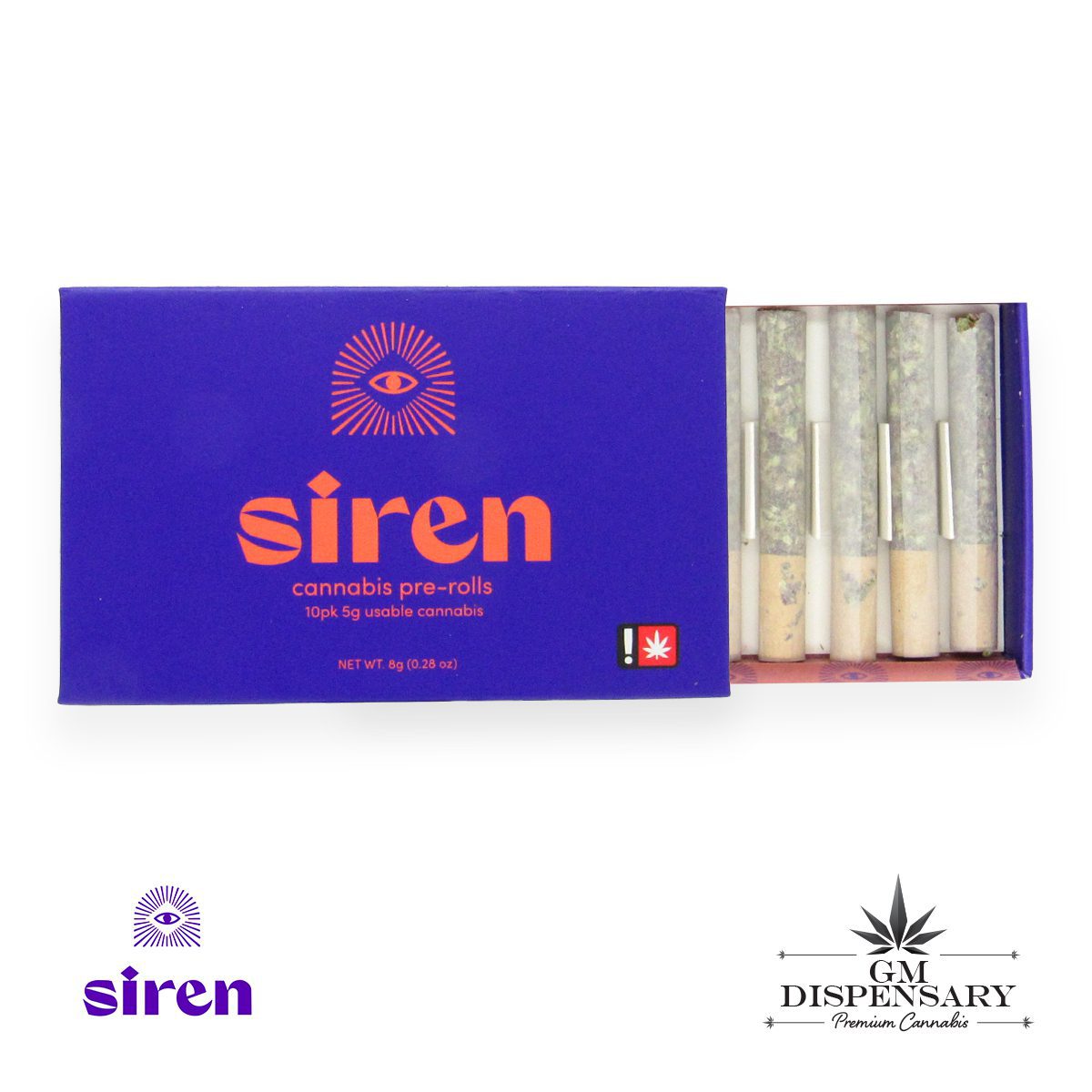 Siren Pre-Roll 10pk - Platinum Pave #23