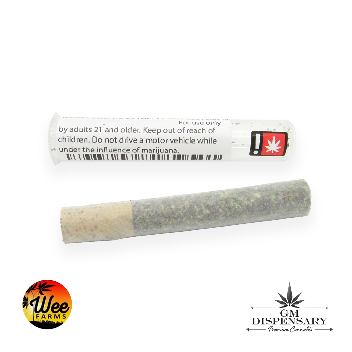 Wee Farms Single 1.1g Pre-Roll - Biggie Runtz