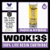 White Label Extracts 1g Live Resin Cartridge - Wook!3$