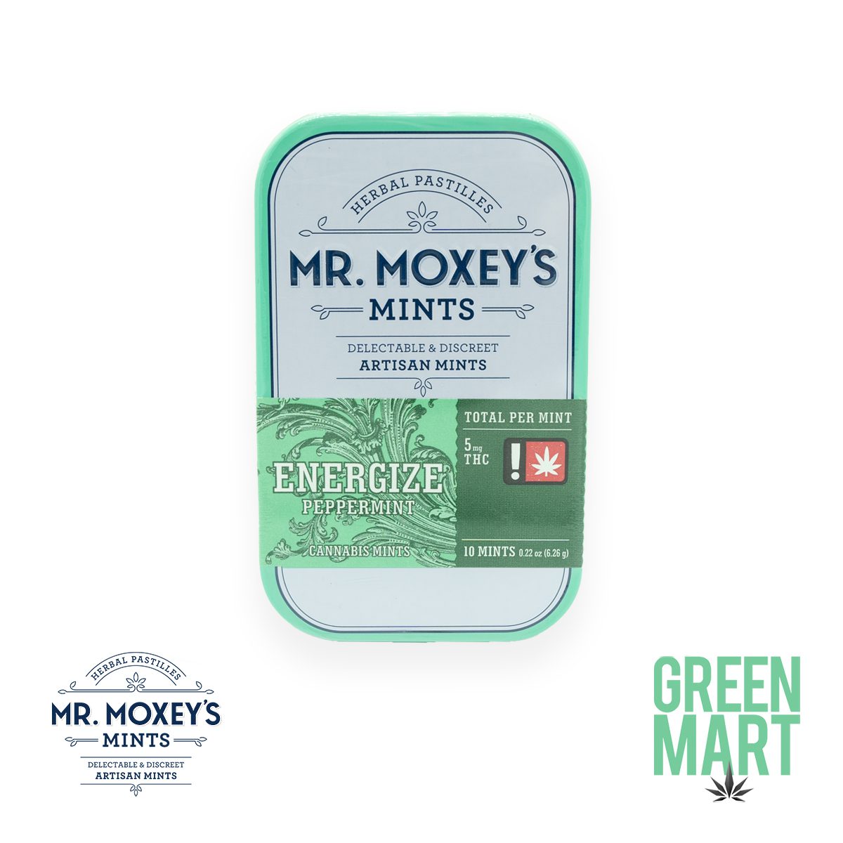 Mr. Moxey's Mints -  Energize Peppermint THC