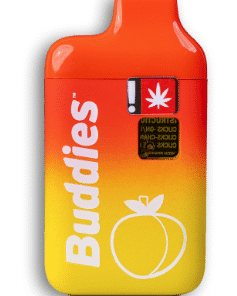 Buddies Brand 2G Flavored AIO Vape - Apricot Helix