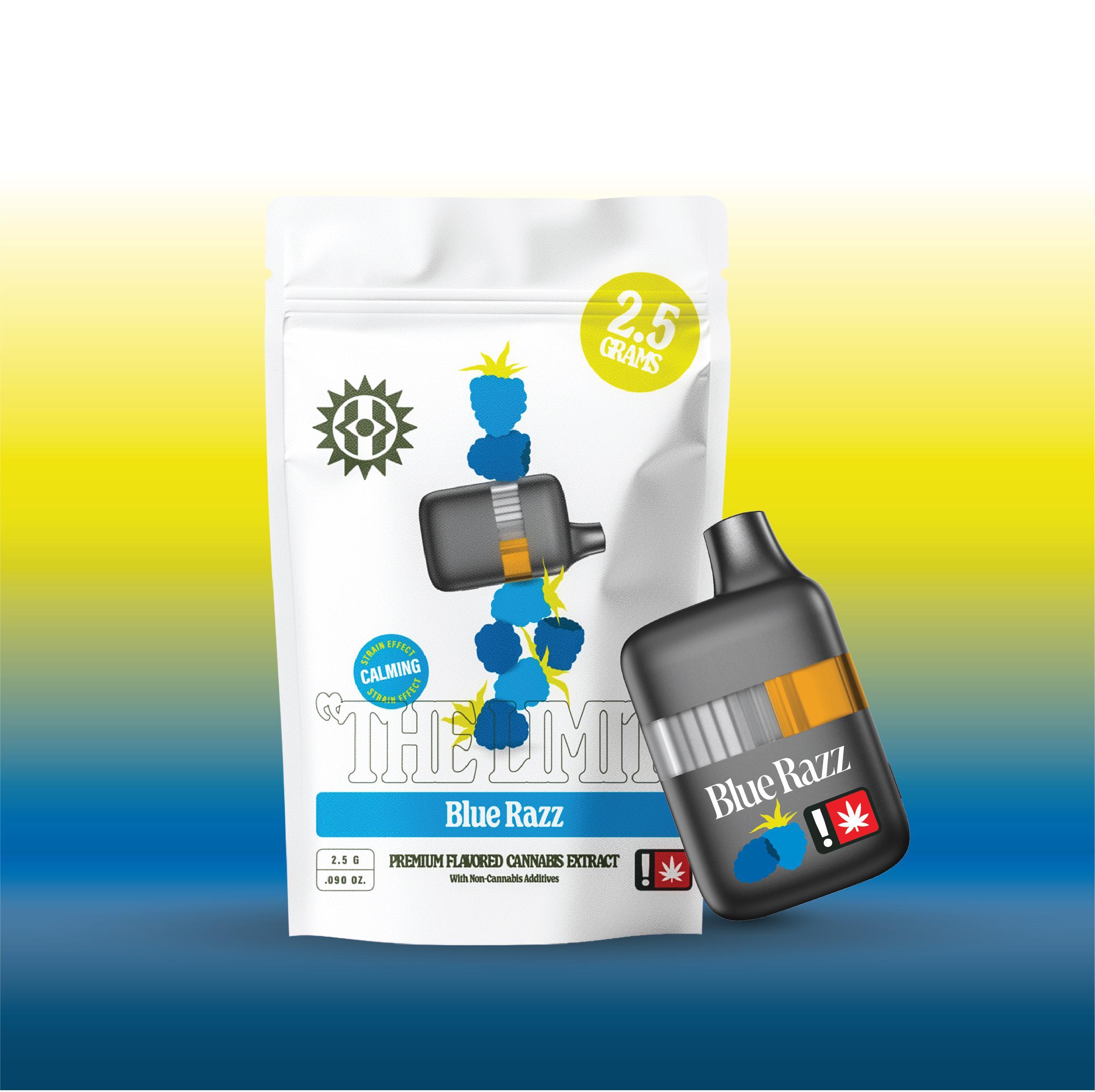 Higher Cultures - "The Limit" Flavored 2.5g AIO - Blue Razz