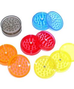 $3 40mm 2-Piece Magnetic Acrylic Grinder, Retail Display, Assorted Colors May Vary