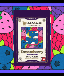 Mule Kicker - Dreamberry 100mg 2:1 THC/CBN Gummy 2pk