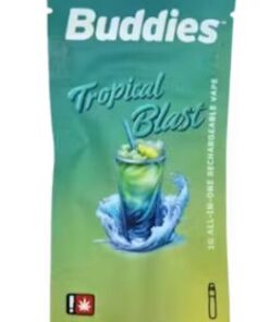 Buddies Brand 1G Flavored AIO - Tropical Blast