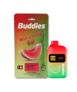 Buddies Brand 2G Flavored AIO Vape - Watermelon Kush