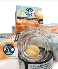 Sand Castle Hash Co. Live Rosin Hash 1g - Rainbow belt
