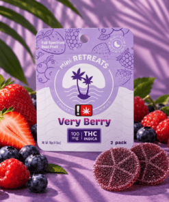 Mini Retreats Cannabis Jellies - Very Berry