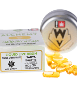 WVA - Liquid Live Resin Capsules - Sinful Cherry Cake