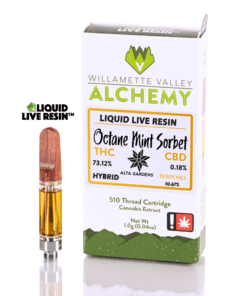 WVA - Liquid Live Resin Cart 1g - Octane Mint Sorbet