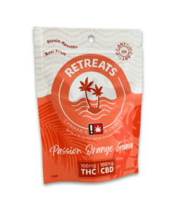 Retreats Cannabis Jellies 10pk - 1:1 Passion Orange Guava