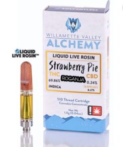 WVA - Liquid Live Rosin Cart 1g - Strawberry Pie
