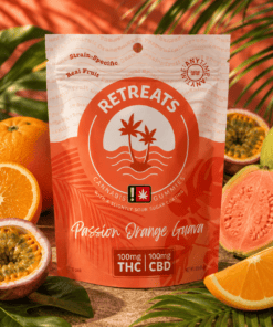 Retreats Cannabis Jellies 10pk - 1:1 Passion Orange Guava