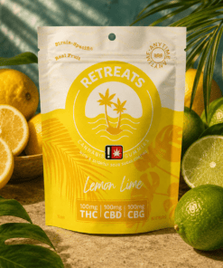 Retreats Cannabis Jellies 10pk - CBG Lemon Lime