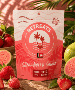 Retreats Cannabis Jellies 10pk - Sativa Strawberry Guava