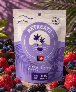 Retreats Cannabis Jellies 10pk - Indica Wild Berry