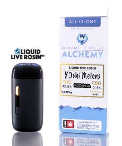 WVA - Liquid Live Rosin 1g AIO - Yoshi Melons