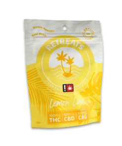 Retreats Cannabis Jellies 10pk - CBG Lemon Lime