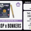 WLE Infused 1g Pre-Roll 5 pack - Gas Drop x Bonkers