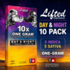 Lifted NW Pre-Roll 10 Pack - Day and Night - MAC/Blue Marker