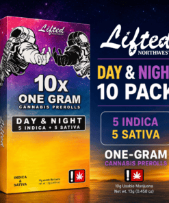 Lifted NW Pre-Roll 10 Pack - Day and Night - MAC/Blue Marker