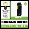 White Label Extracts 1g Live Resin Cartridge - Banana Bread