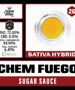 White Label Extracts 2G Sugar Sauce - Chem Fuego