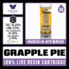 White Label Extracts 1g Live Resin Cartridge - Grapple Pie