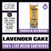 White Label Extracts 1g Live Resin Cartridge - Lavender Cake