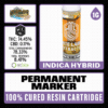 White Label Extracts 1g Cured Resin Cartridge - Permanent Marker