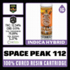 White Label Extracts 1g Cured Resin Cartridge - Space Peak 112