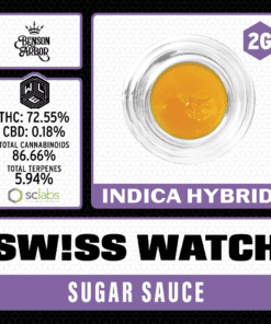 White Label Extracts 2G Sugar Sauce - Sw!ss Watch