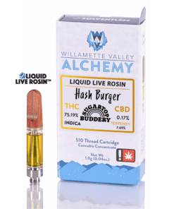 WVA - Liquid Live Rosin Cart 1g - Hash Burger