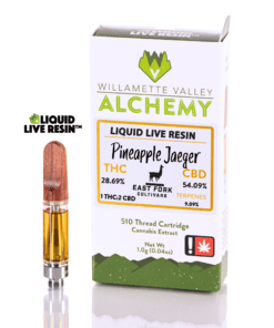 WVA - Liquid Live Resin Cart 1g - Pineapple Jaeger 1:2 CBD