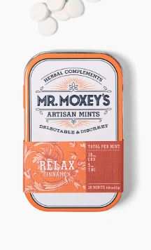 Mr. Moxey's Mints - Relax Cinnamon THC