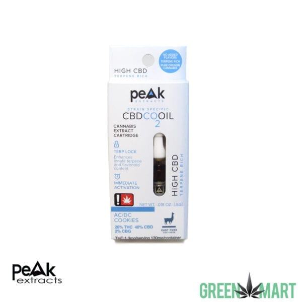 Peak Extracts Cartridges - AC/DC Cookies