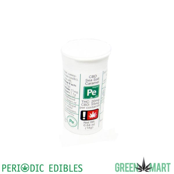 Periodic Edibles - CBD Sea Salt Caramel