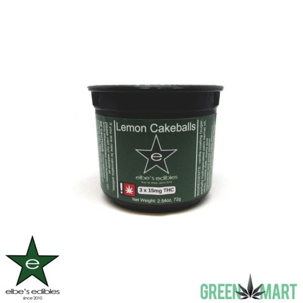 Elbe's Edibles - Lemon Cakeballs