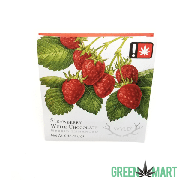 Wyld Strawberry Hybrid White Chocolate Single