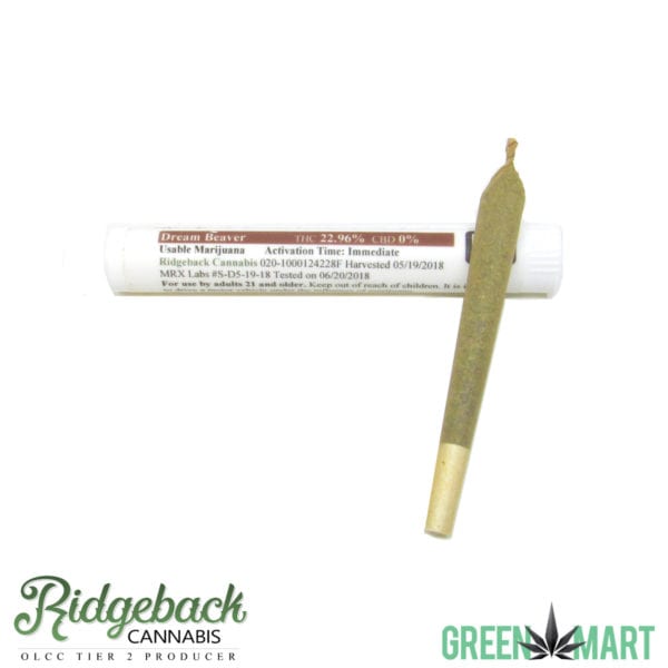 The Cannabis Farm Dream Beaver Queen 1g Pre-roll