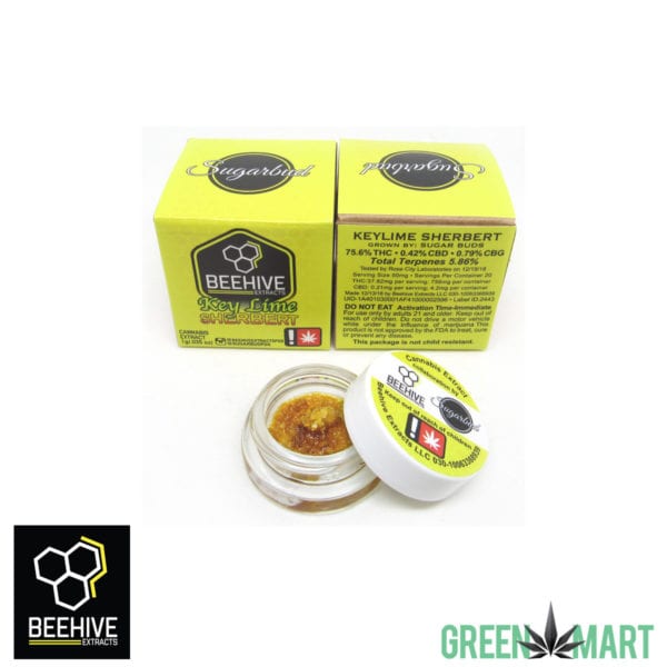 Bee Hive Extracts - Keylime Sherbert