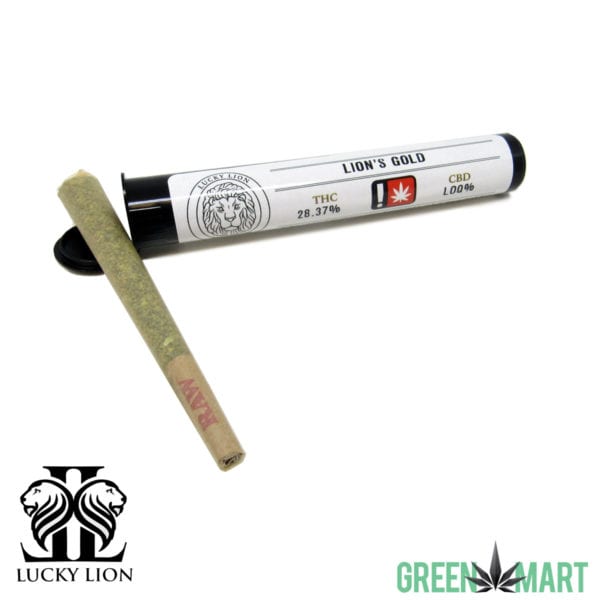 Lucky Lion Lion's Gold 1g Pre-roll