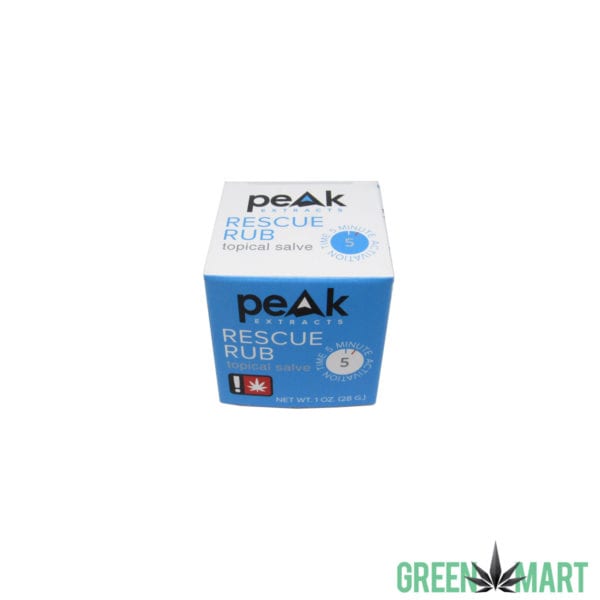 Peak Extracts Rescue Rub 1 oz