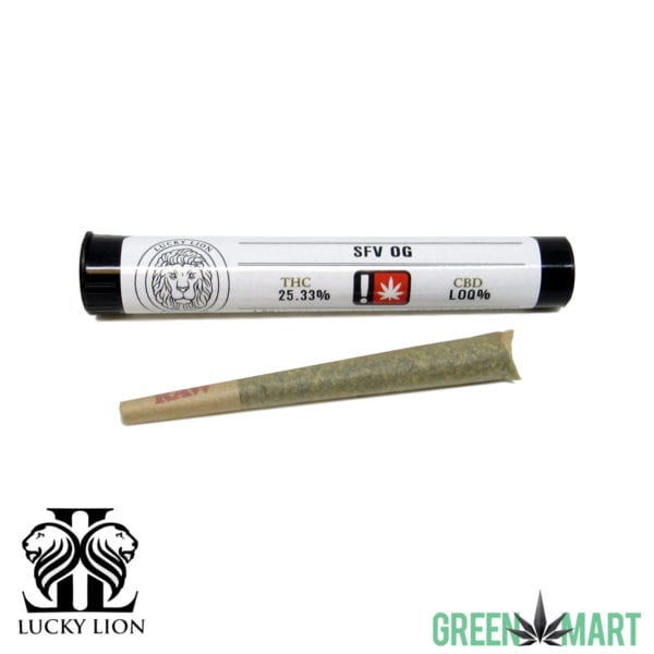 Lucky Lion - SFV OG 1g Pre-roll