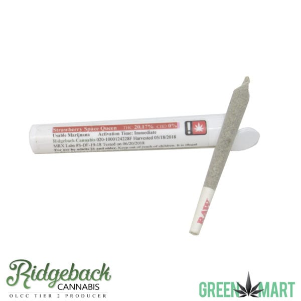 The Cannabis Farm Strawberry Space Queen 1g Pre-roll
